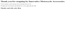 Desktop Screenshot of innovativemotorcycleaccessories.com